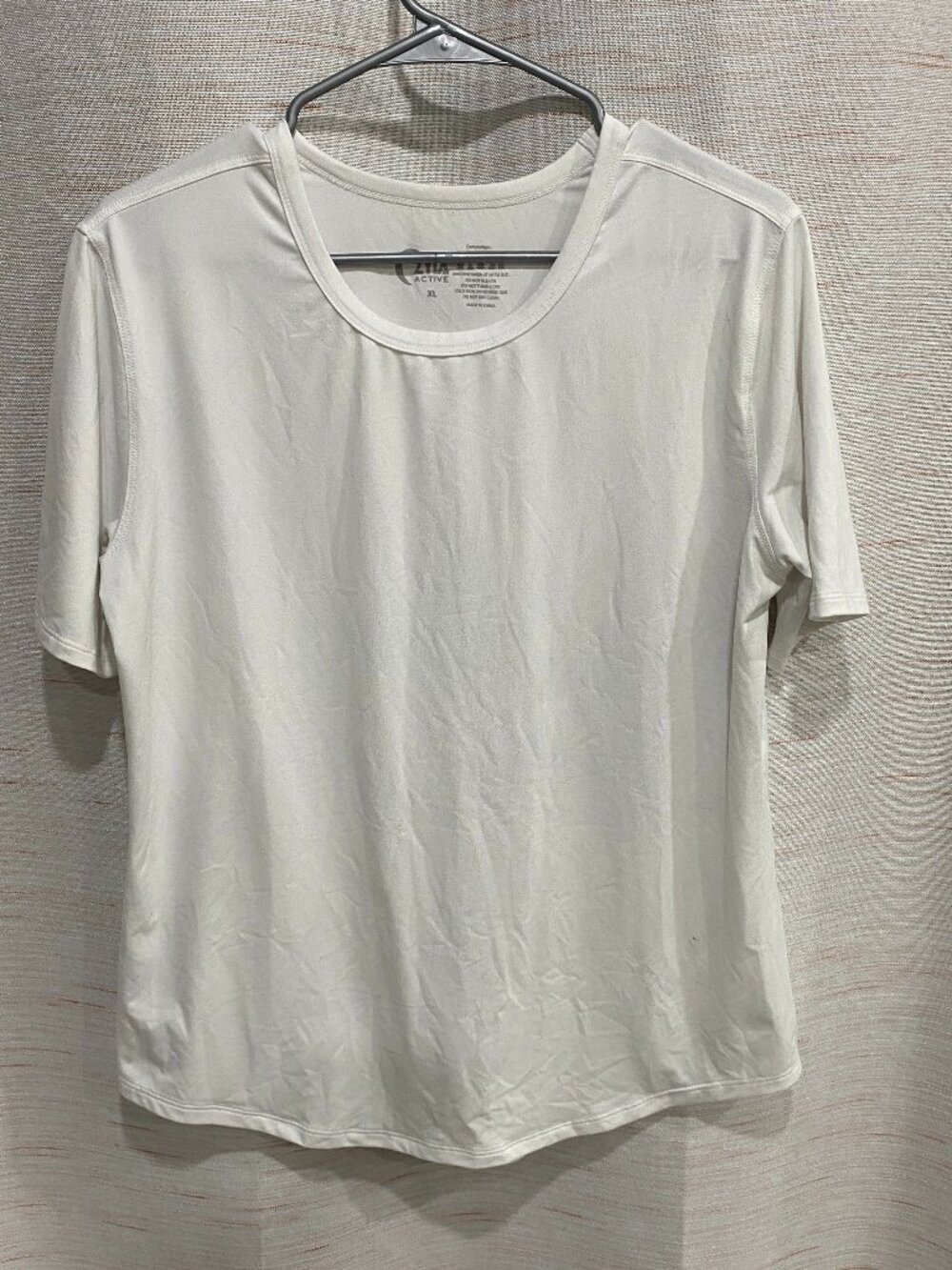 Zyia Active Tshirt White XL Womens (237)